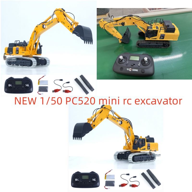 Rc Excavator Hobby - Miniaturowa koparka RC 1/50 PC520, elektryczna,