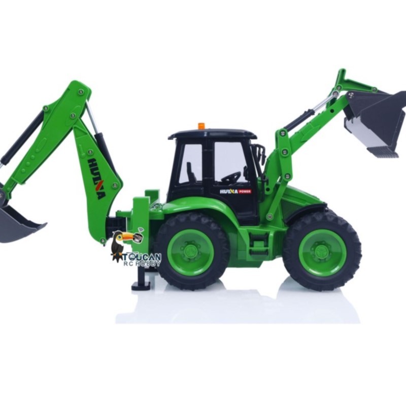 Rc Excavator Hobby - 1/14 HUINA 1579 Zdalnie Sterowany Koparko-ładowarka