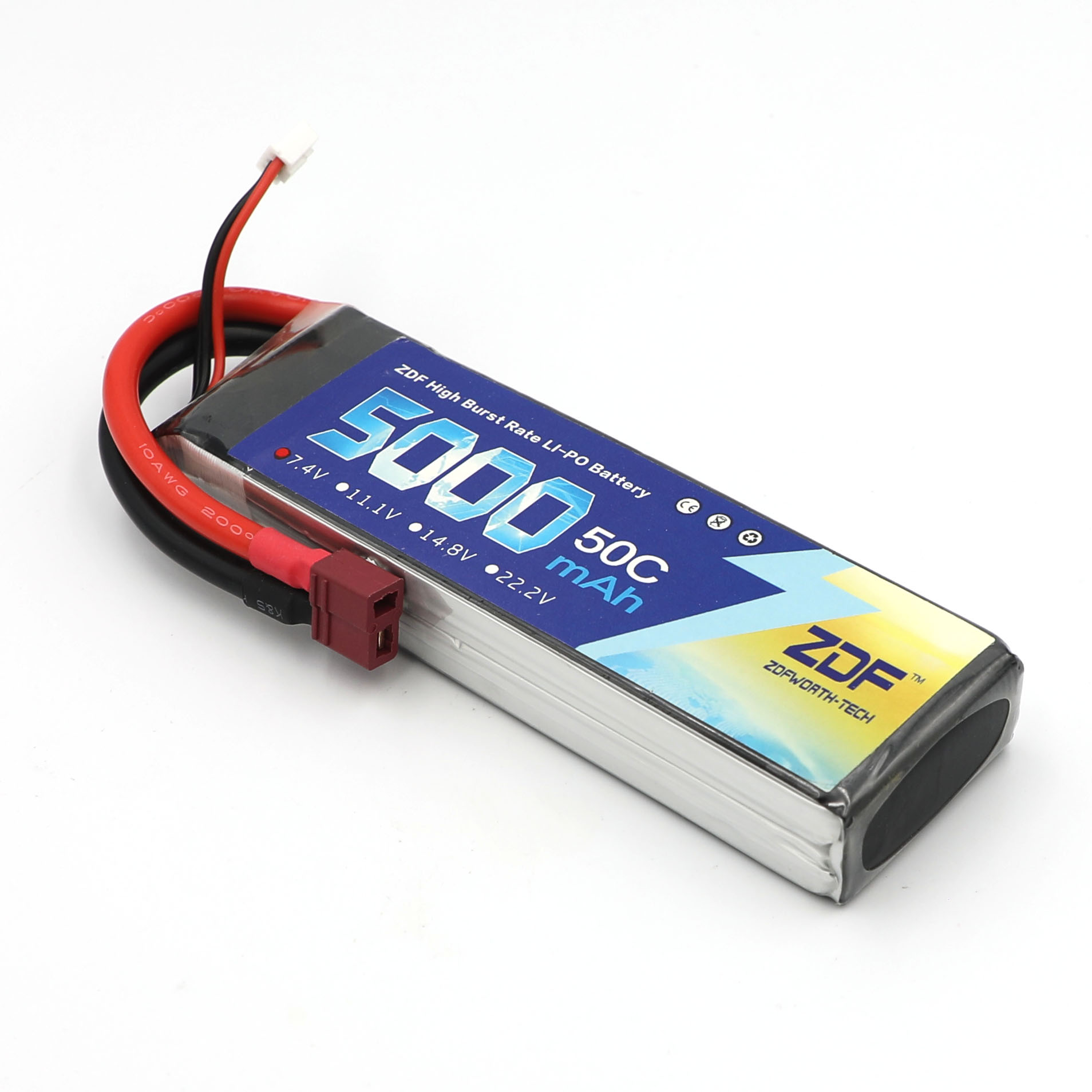 Rc Remo Hobby - Akumulator Lipo ZDF RC 7.4V 5000mAh