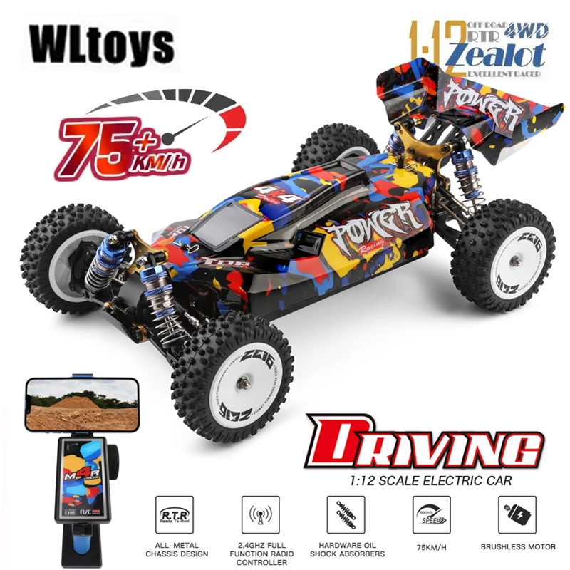 Rc Hobby World - WLtoys 124017 124007 75KM/H RTR 2.4G