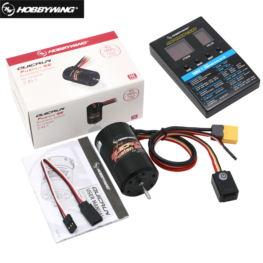Rc Hobby World - Hobbywing QuicRun Fusion SE 1200KV /