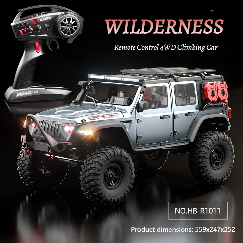 Rc Hobby World - HB 1/10 4WD R1011 Nowy Ulepszony