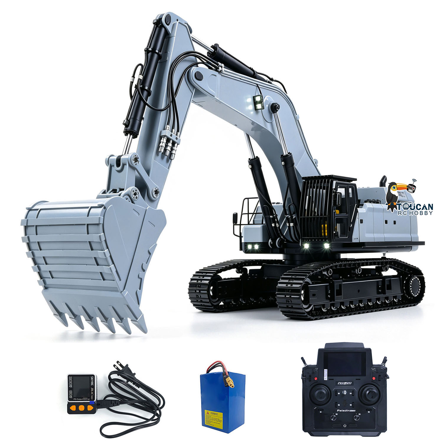 1/12395F RC Hydrauliczna Ciężk – Rc Excavator Hobby recenzja i cena