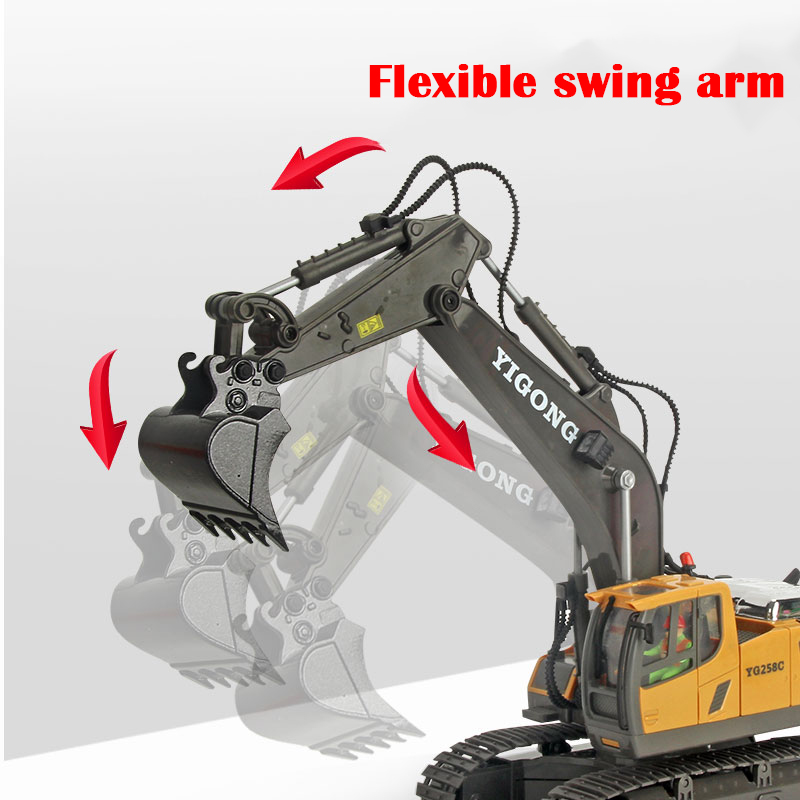 Koparka RC wywrotka spychacz 1 – Rc Excavator Hobby recenzja i cena