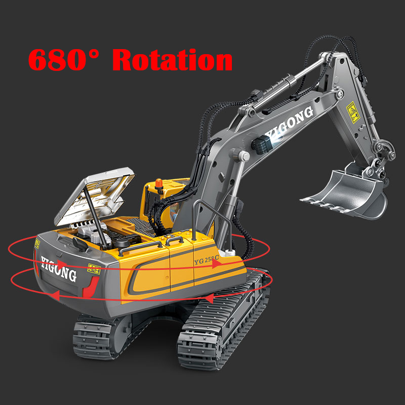 Koparka RC wywrotka spychacz 1 – Rc Excavator Hobby recenzja i cena