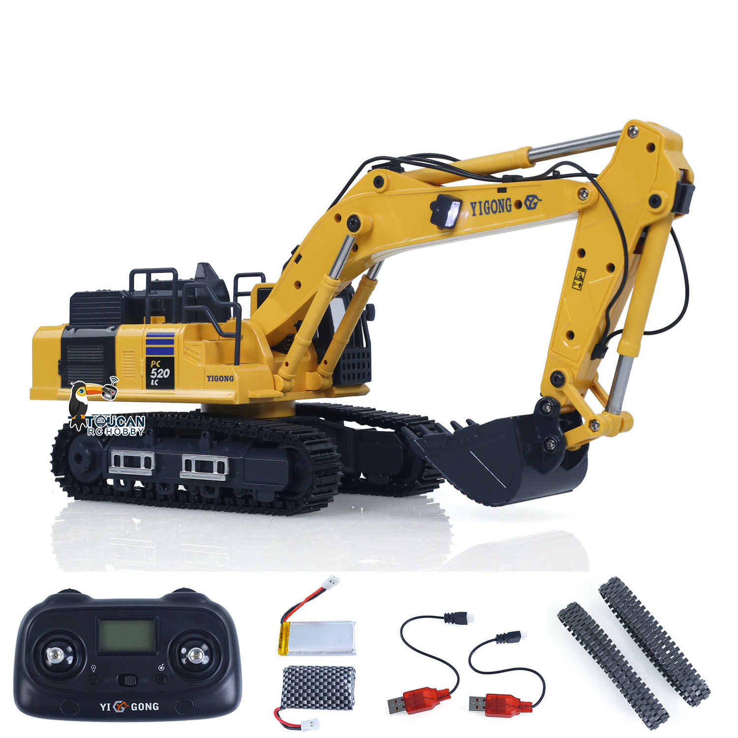 Miniaturowa koparka RC 1/50 PC – Rc Excavator Hobby recenzja i cena