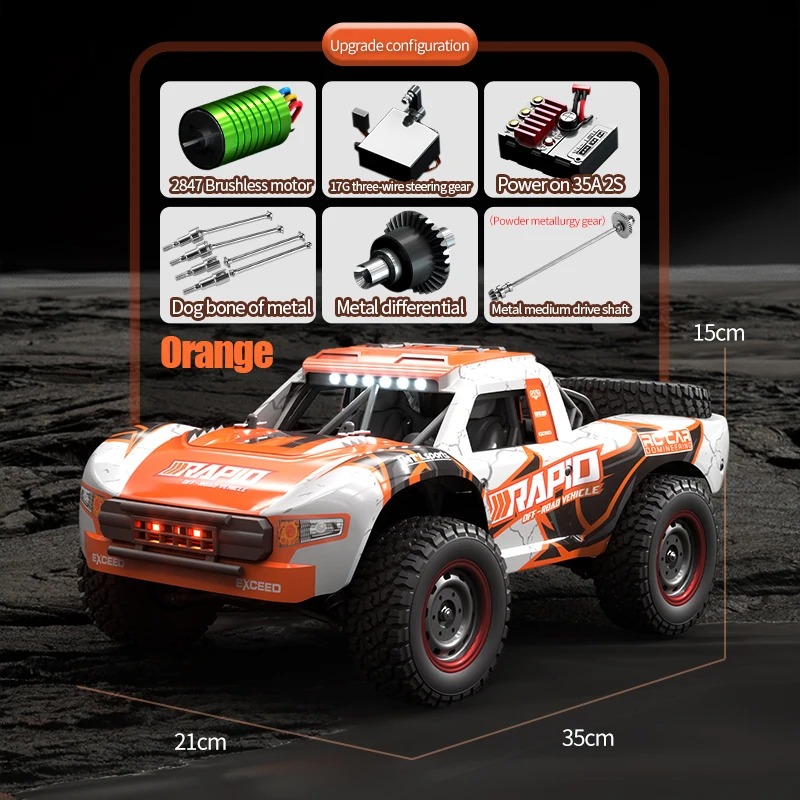 JJRC Q130 1:16 70KM/H 4WD RC C – Rc Hobby World recenzja i cena