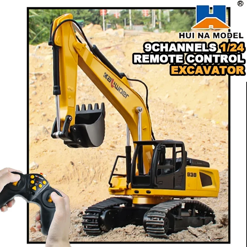 Huina Rc Excavator 1/24 9Ch Zd – Rc Excavator Hobby recenzja i cena
