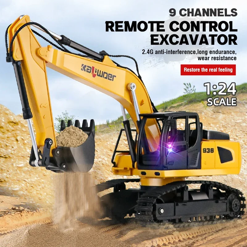 Huina Rc Excavator 1/24 9Ch Zd – Rc Excavator Hobby recenzja i cena