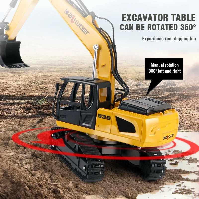 Huina Rc Excavator 1/24 9Ch Zd – Rc Excavator Hobby recenzja i cena