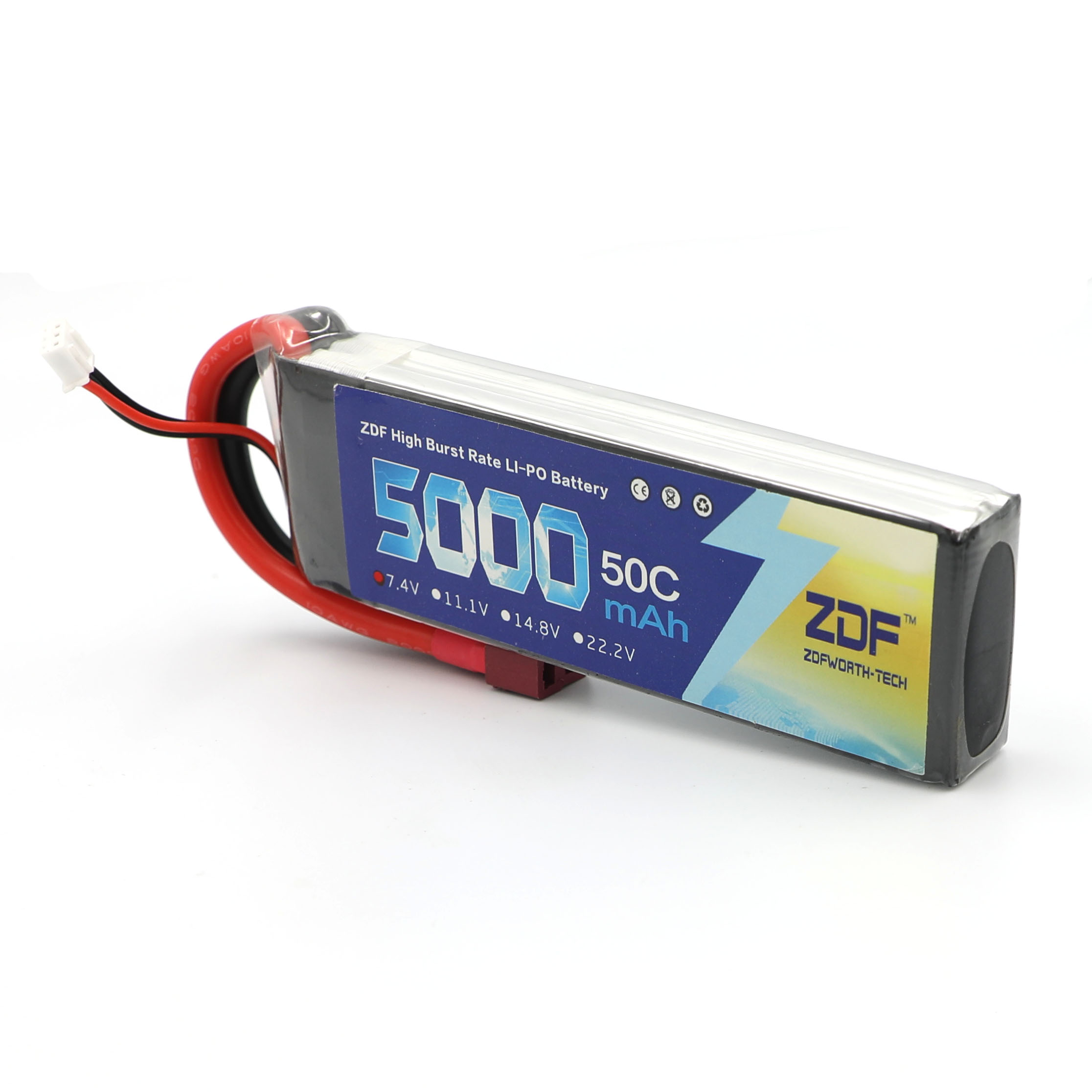 Akumulator Lipo ZDF RC 7.4V 50 – Rc Remo Hobby recenzja i cena