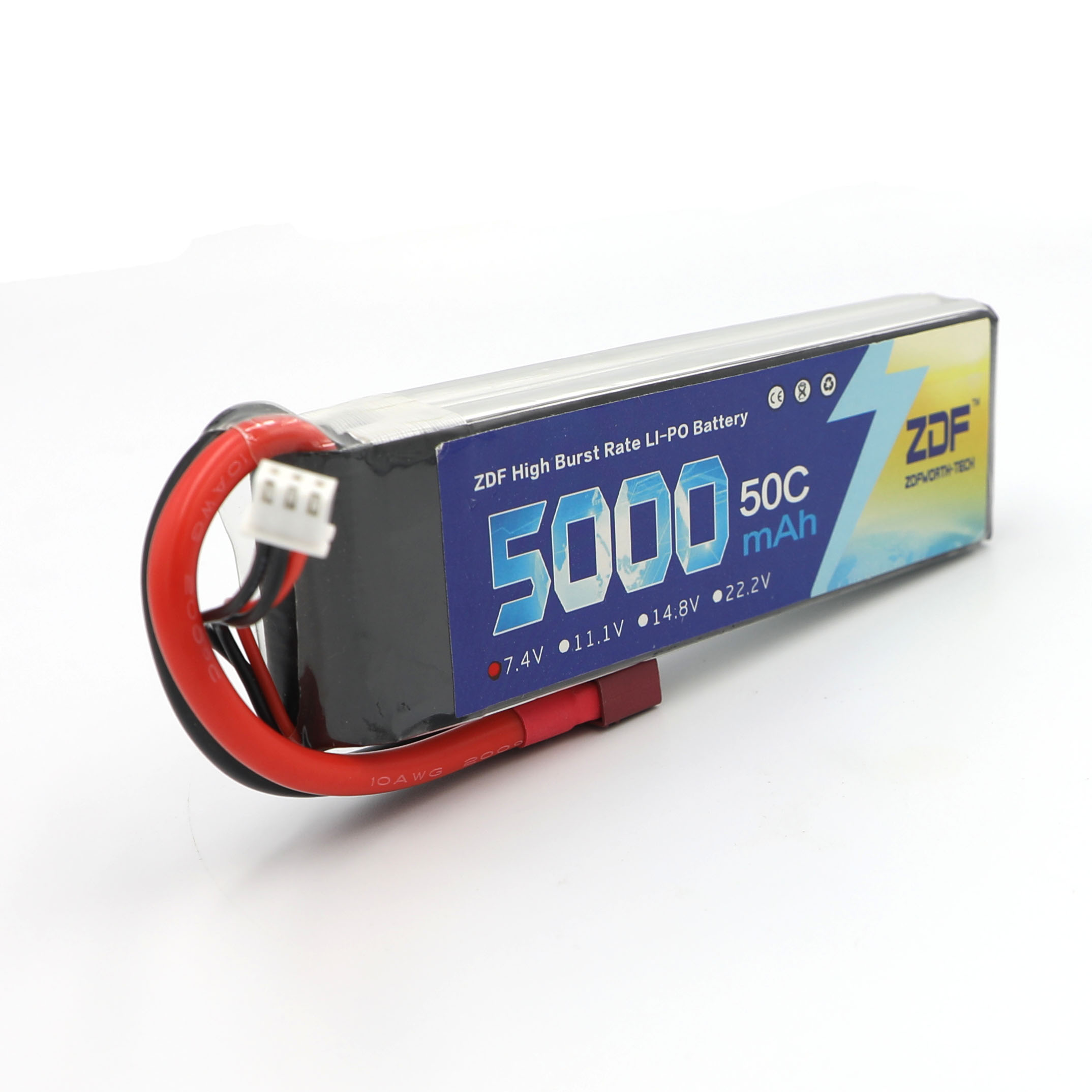 Akumulator Lipo ZDF RC 7.4V 50 – Rc Remo Hobby recenzja i cena