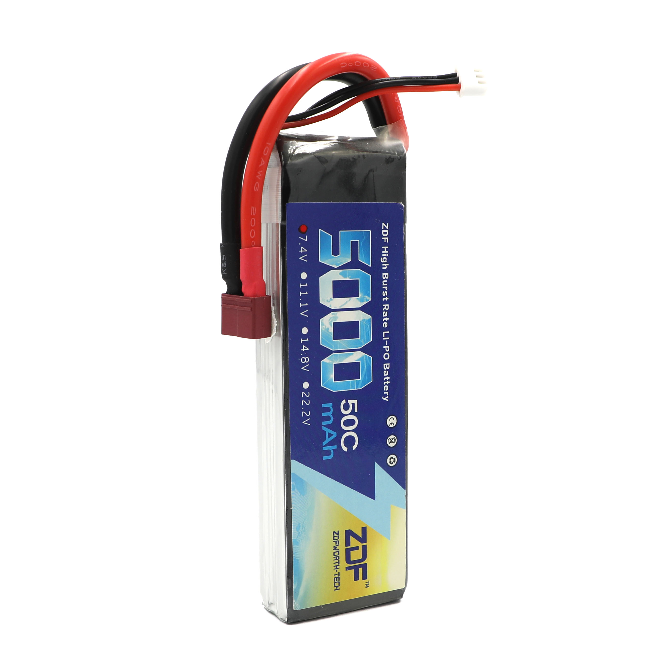 Akumulator Lipo ZDF RC 7.4V 50 – Rc Remo Hobby recenzja i cena