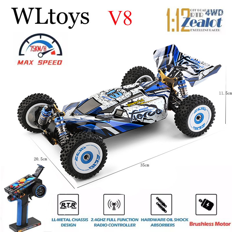 WLtoys 124017 124007   75KM/H  – Rc Hobby World recenzja i cena