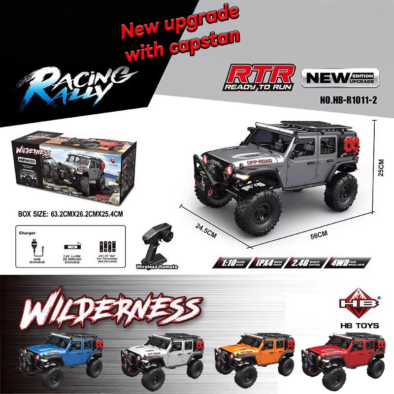 HB 1/10 4WD R1011 Nowy Ulepszo – Rc Hobby World recenzja i cena