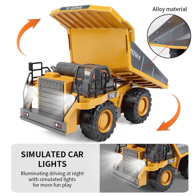ZWN 2.4G zdalnie sterowana kop – Rc Excavator Hobby recenzja i cena