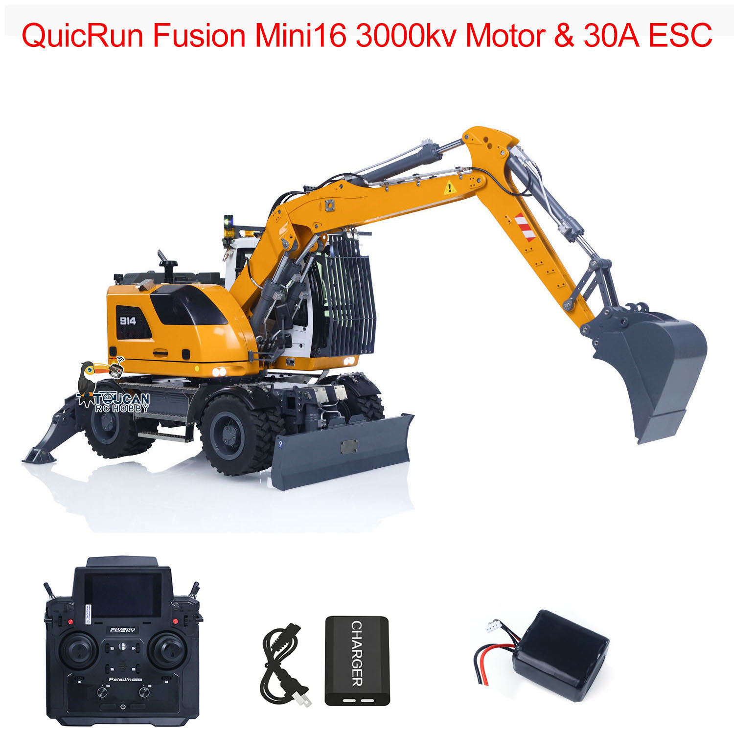 RTR 1/14 RC Hydrauliczna Kopar – Rc Excavator Hobby recenzja i cena