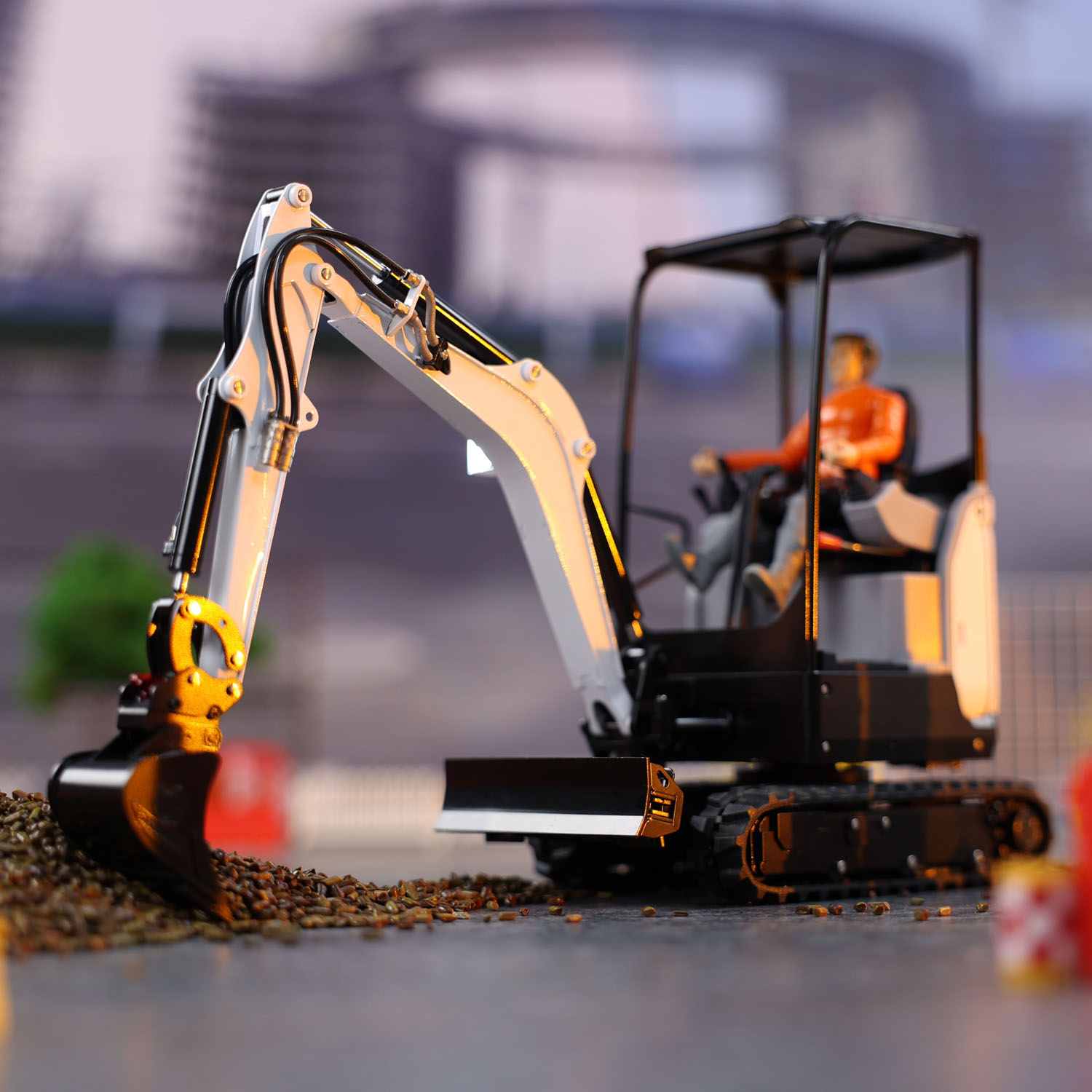 Miniaturowa koparka RC RTR JX  – Rc Excavator Hobby recenzja i cena
